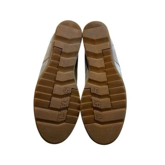 Sorel Womens Evie Tan Leather Chelsea Ankle Boots Slip On Size US 9.5 - EU 40.5 - Picture 6 of 11